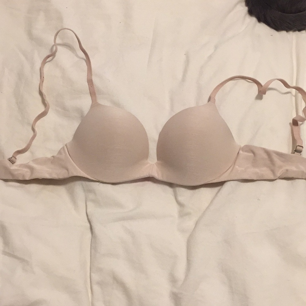 PINK Push-up nude bra